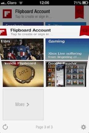 Flipboard Flipping
