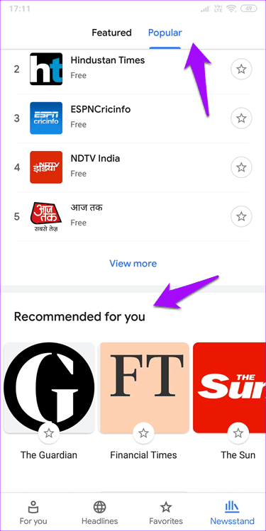 Flipboard Vs  Google News 11