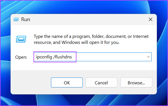 Flush DNS Cache