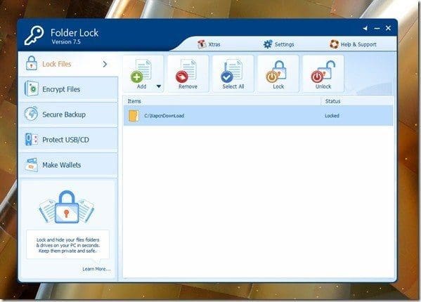 Folder Lock Locked Files