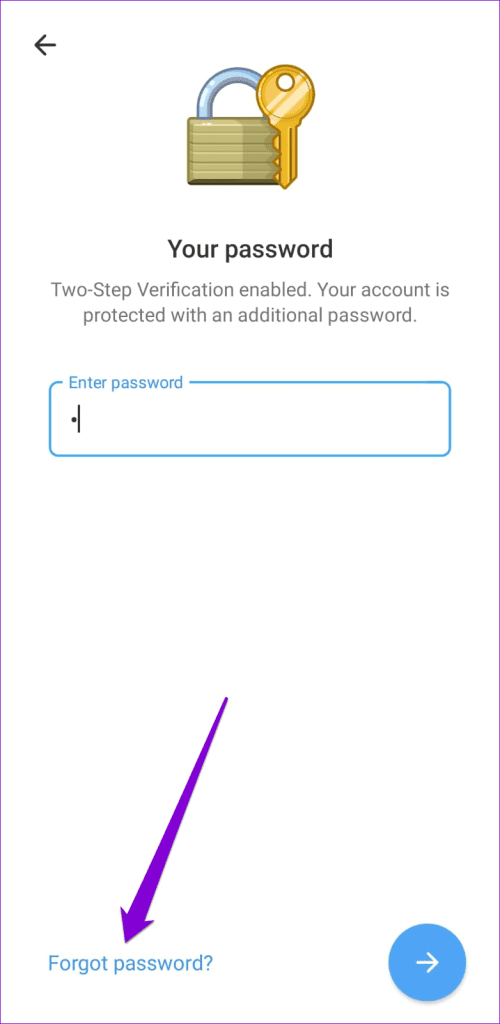 Forgot Telegram Password