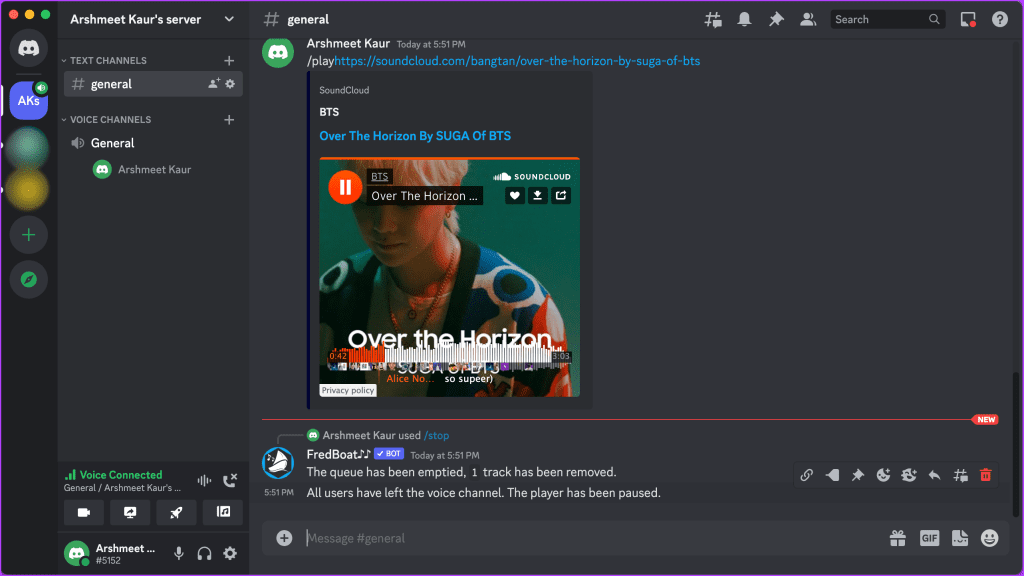 Fredboat Music Bot for Discord