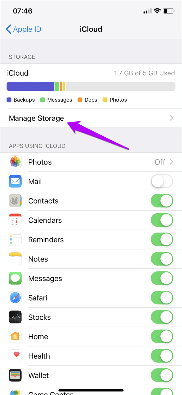 Free Up Icloud Storage Iphone Ipad 8