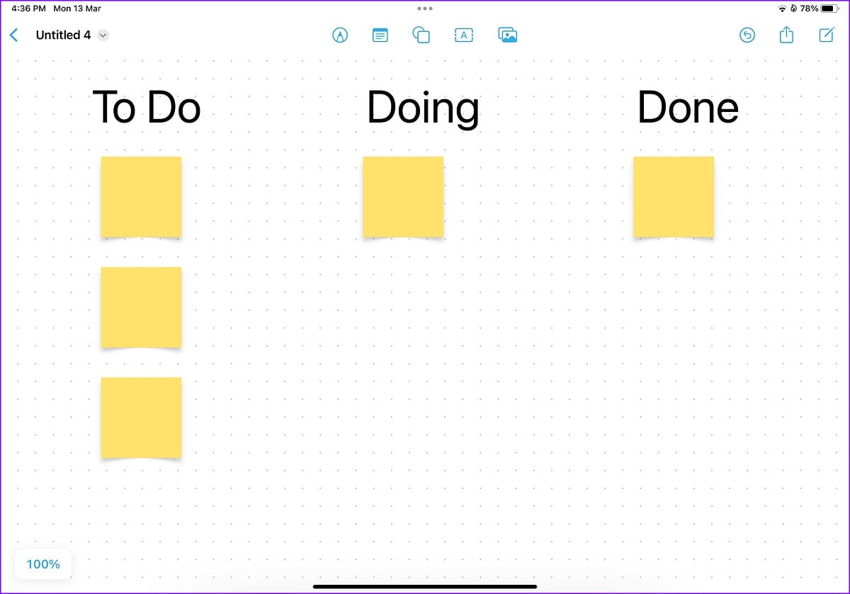 Plan projects in Freeform