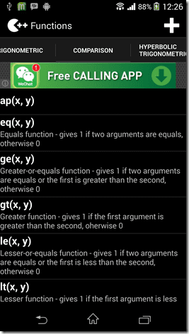 Functions