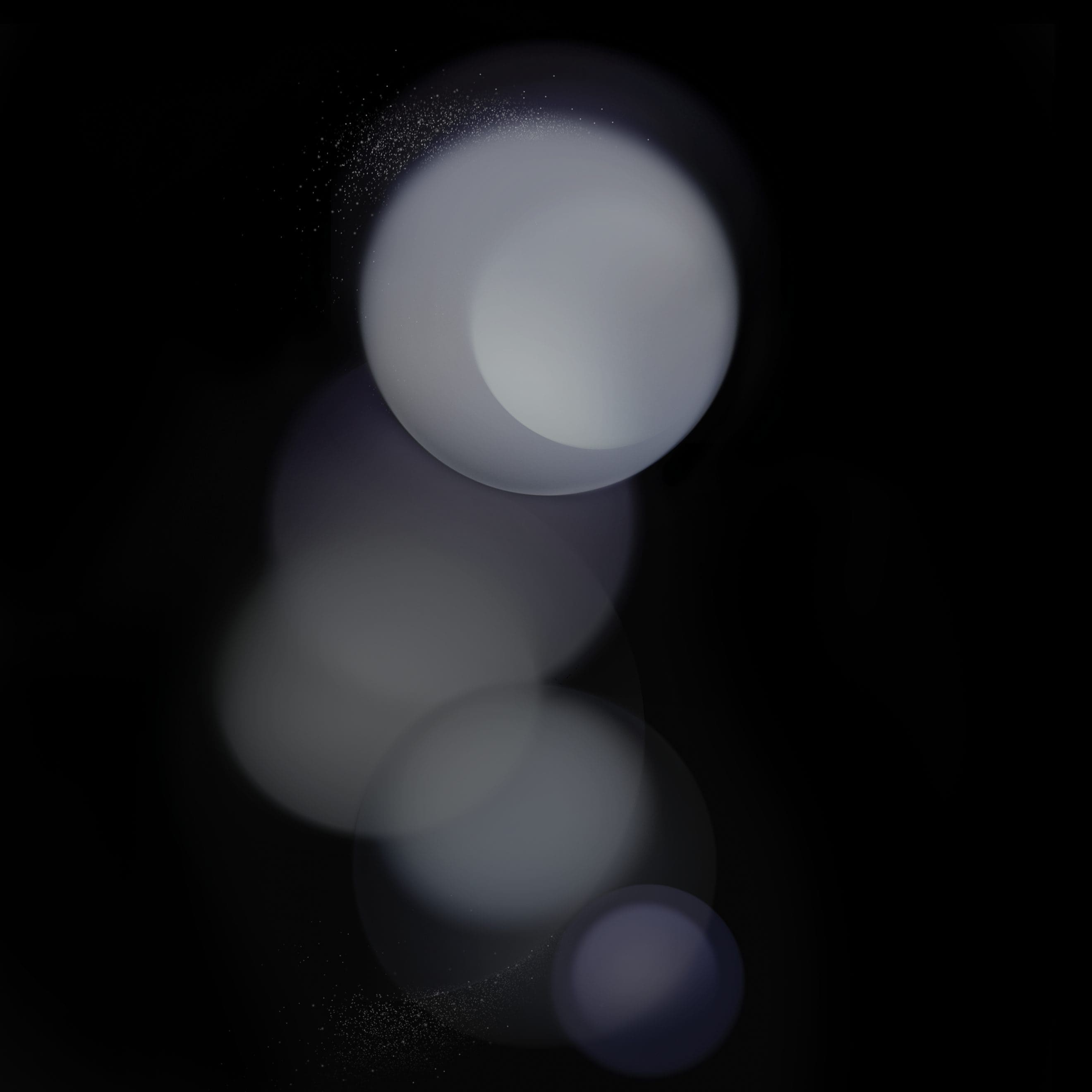 Galaxy Flip 5 Wallpaper Grey Dark