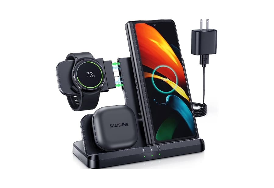 Best Galaxy Z Fold 5 chargers LK wireless charger stand