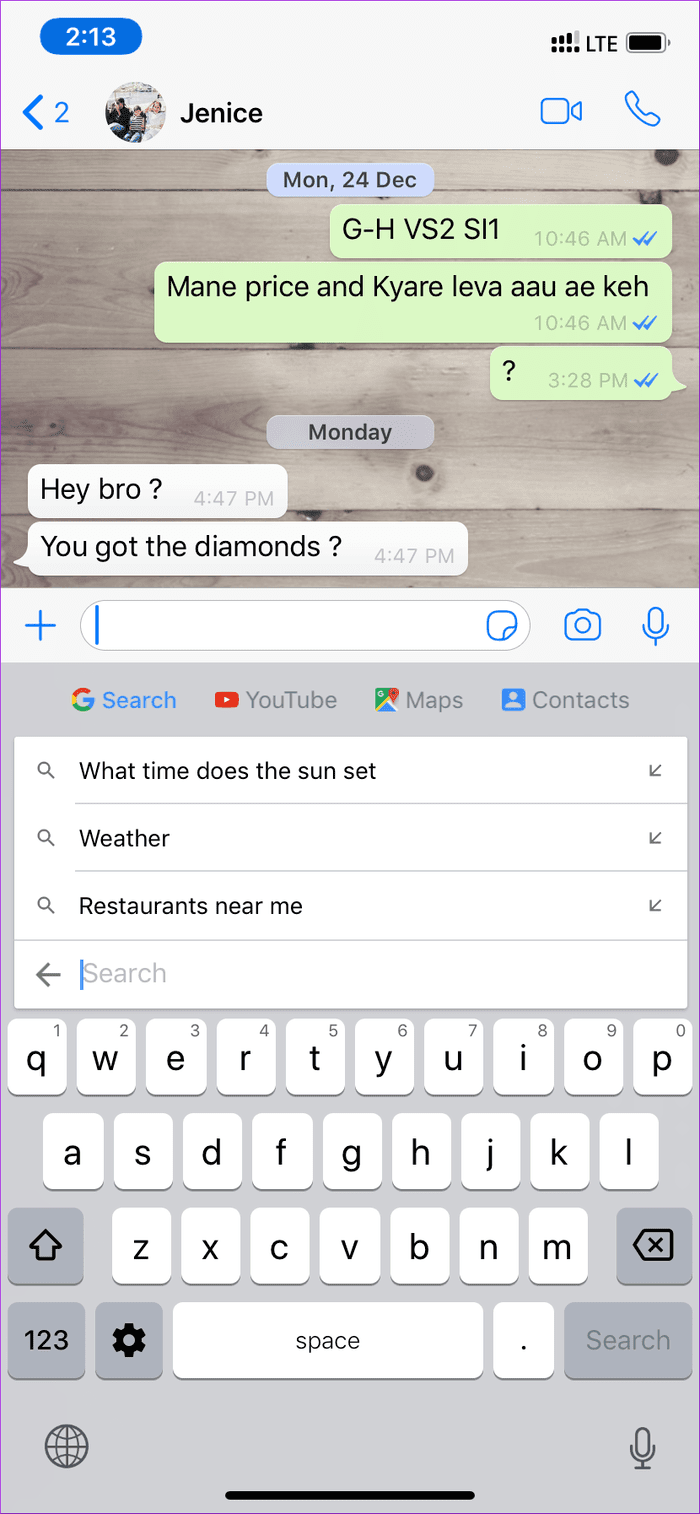 Gboard Search