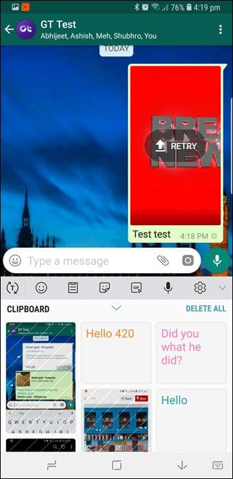 Gboard Vs Samsung Keyboard 9