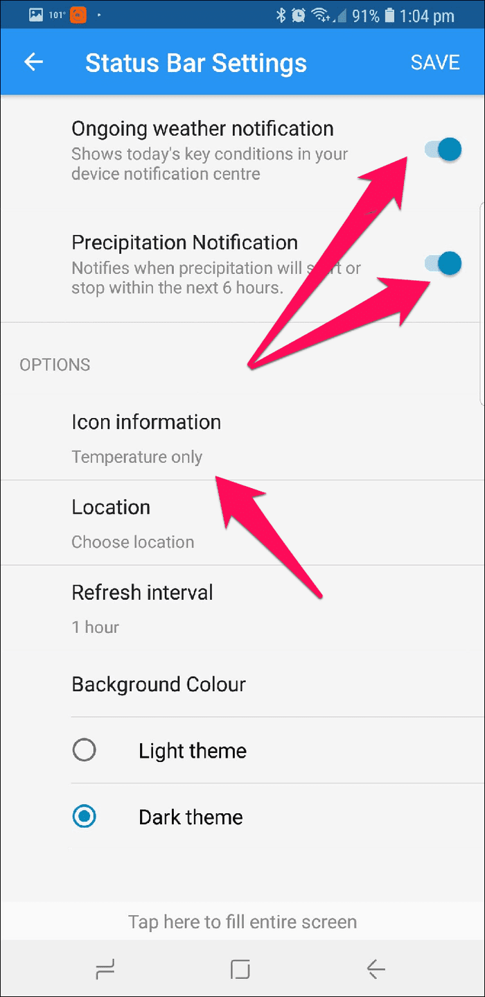 Get Weather Information On Always On Display Screen For Samsung Devices 3