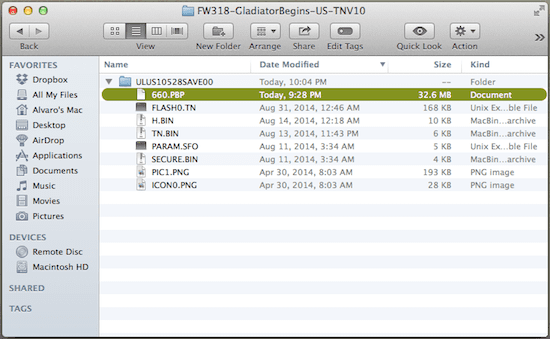 Gladiator Begins Save File Pbp Added