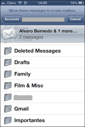 Gmail Folders