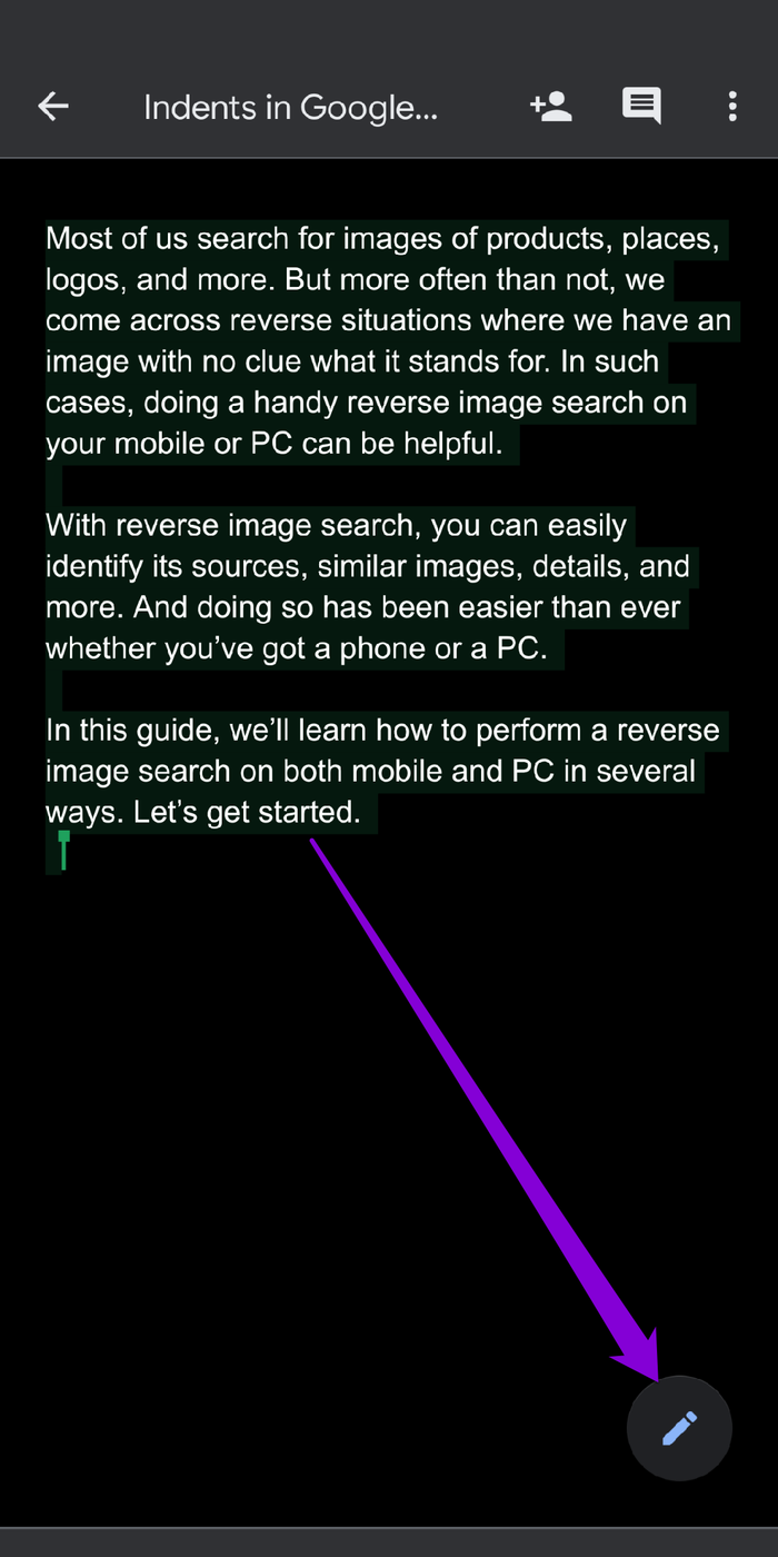 Google Docs App
