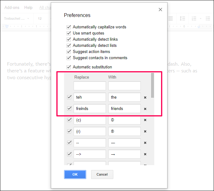 Google Docs Em Dash 8