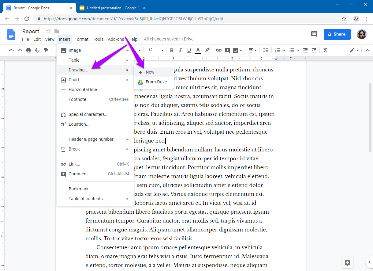 Google Docs Insert You Tube Videos 5