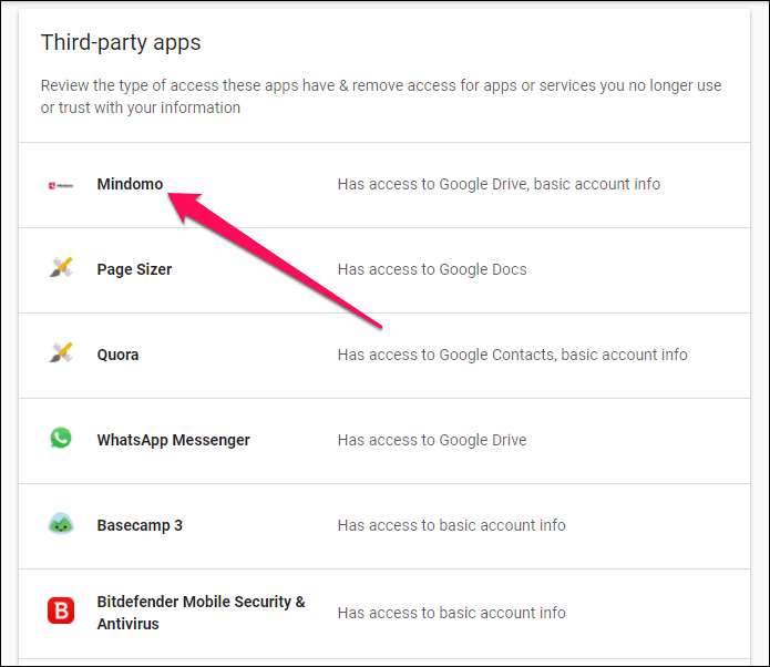 Google Drive Remove Connected Apps 9