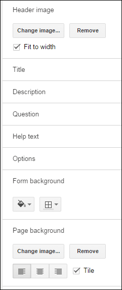 Google Forms Theme Customize Visually