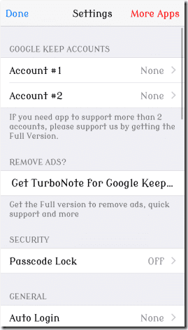 Google Keep 2