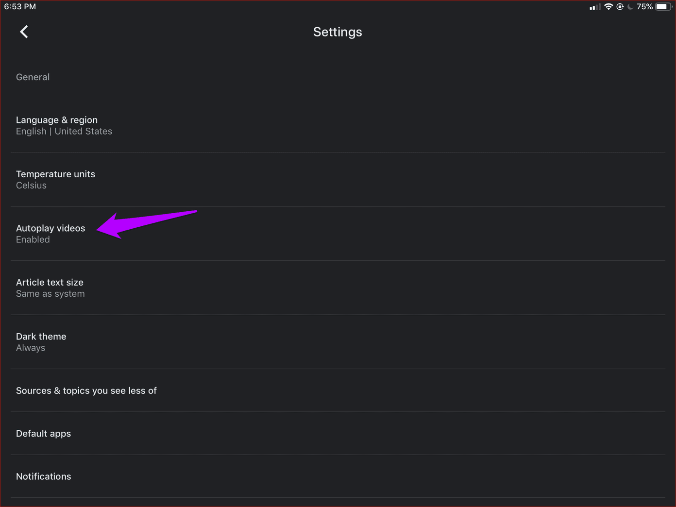 Google News Enable Dark Mode Tips 12