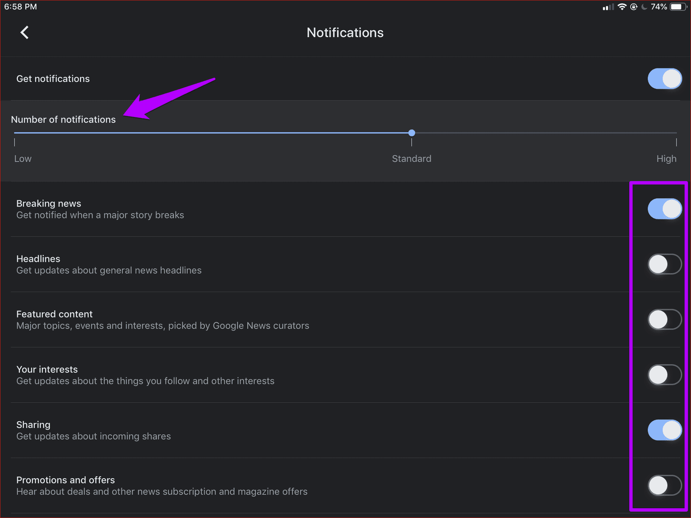 Google News Enable Dark Mode Tips 18
