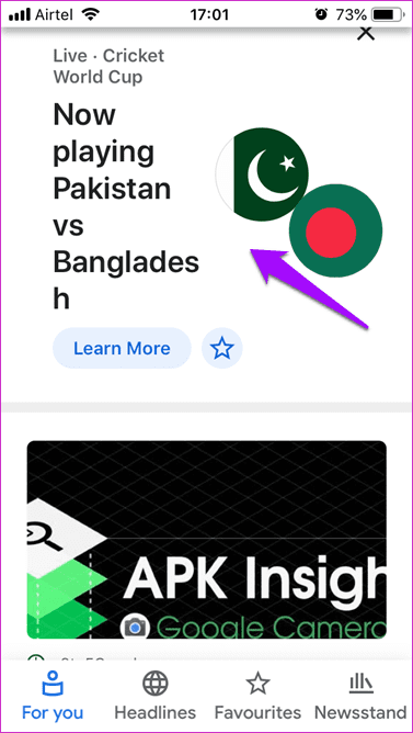 Google News Vs  Microsoft News 7