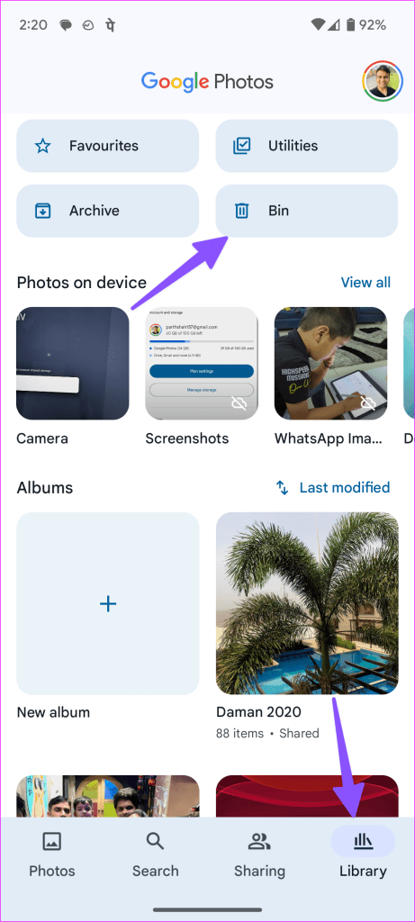 Google Photos not showing all photos 7