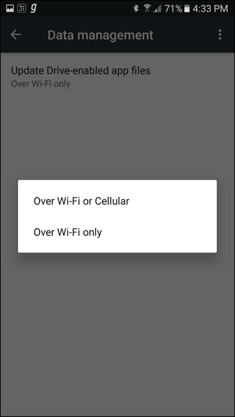 Google Settings Android 7