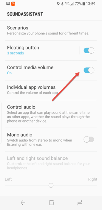 Hidden Galaxy S8 Audio Settings 1