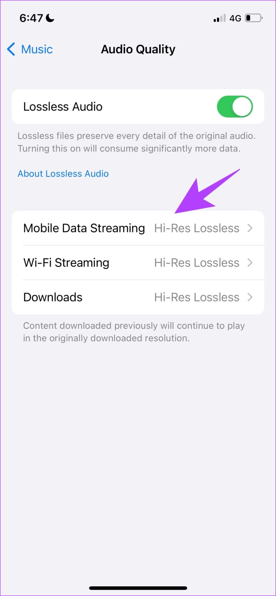 High Res Lossless
