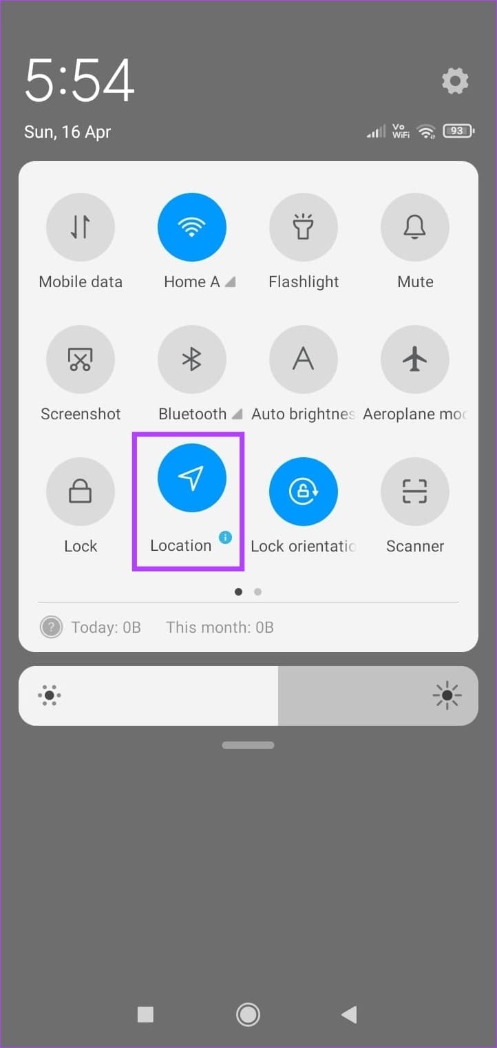 Turn on Location Services