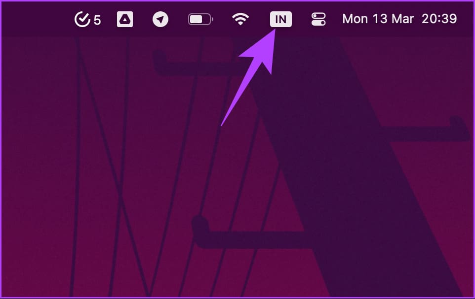 Click on the language icon
