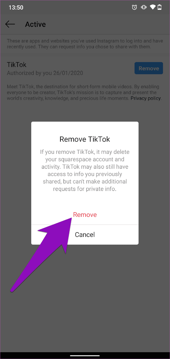 How to Check and Remove Authorized Apps on Instagram 07