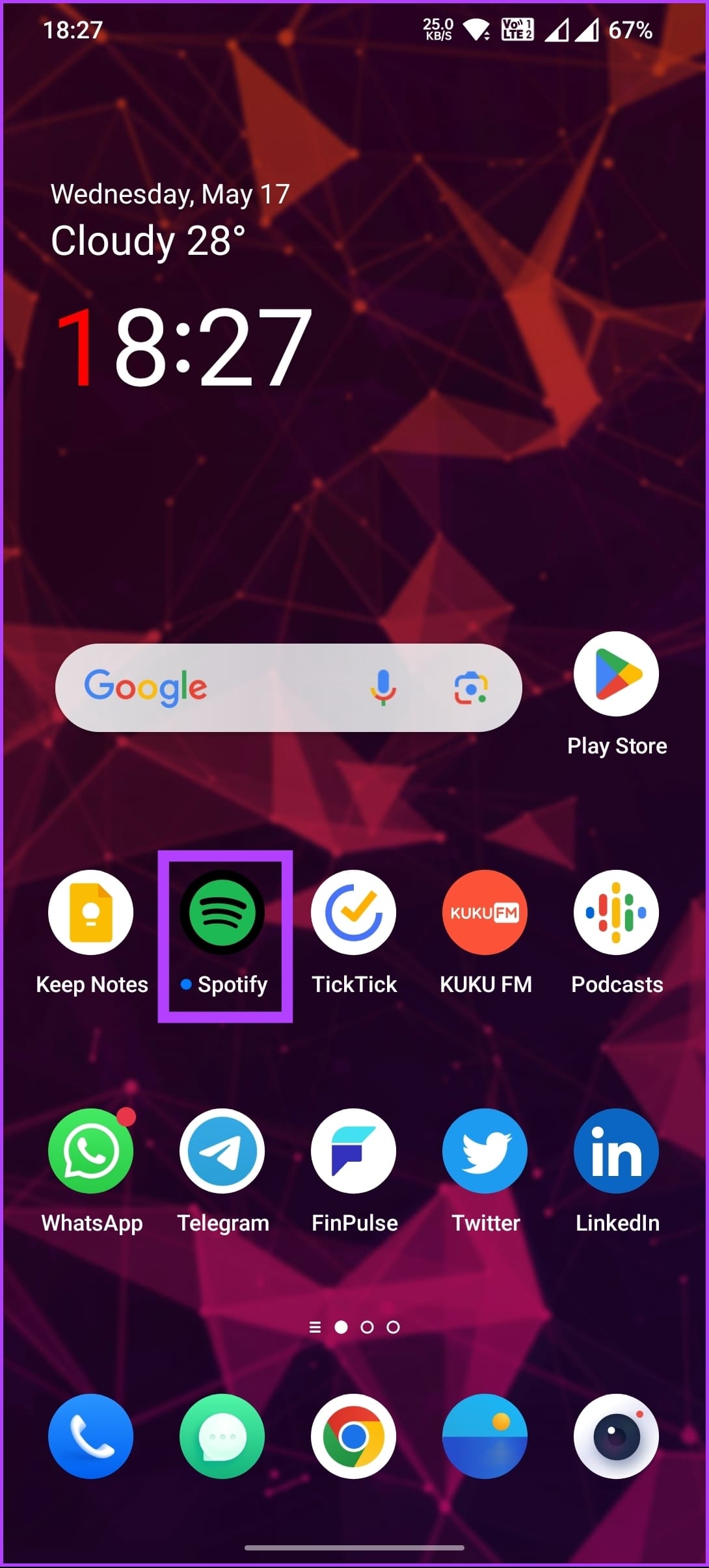 Launch Spotify