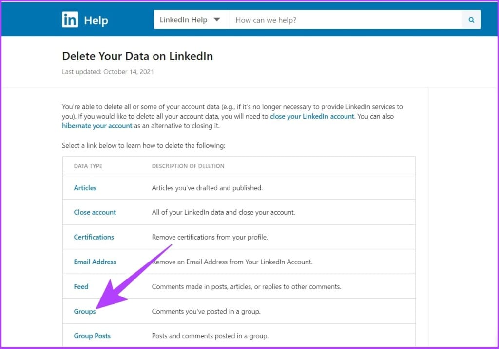 Choose the data type