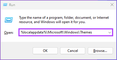 Type the below path and press Enter