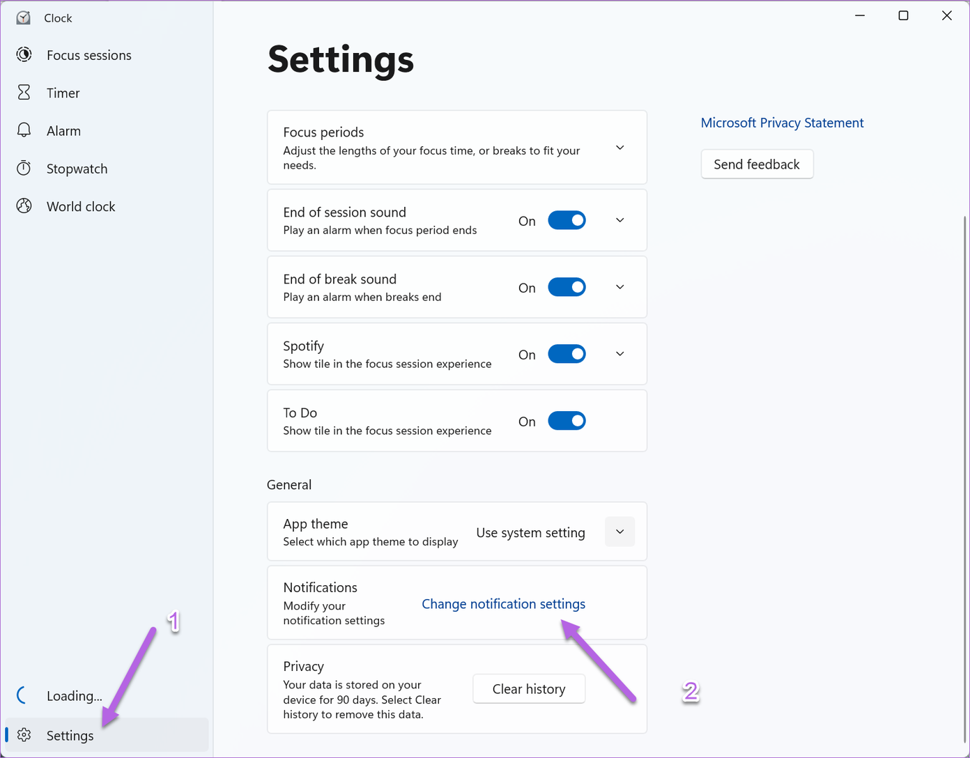 How to Enable and Use Focus Sessions in Windows 11 10