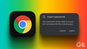 How to Export Chrome Passwords