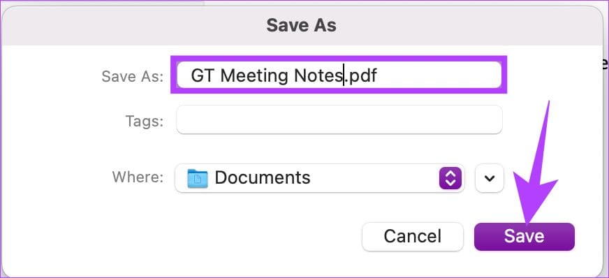 choose the location, and finally, click the Save button