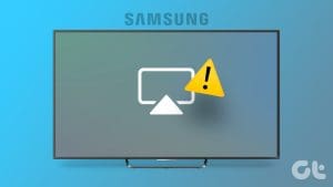 How to Fix AirPlay not working on Samsung TV