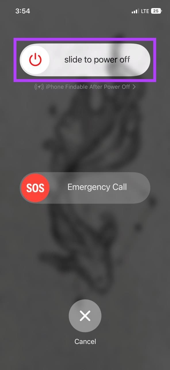 Restart iPhone
