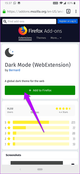 How To Get Dark Mode On Firefox For Android 13