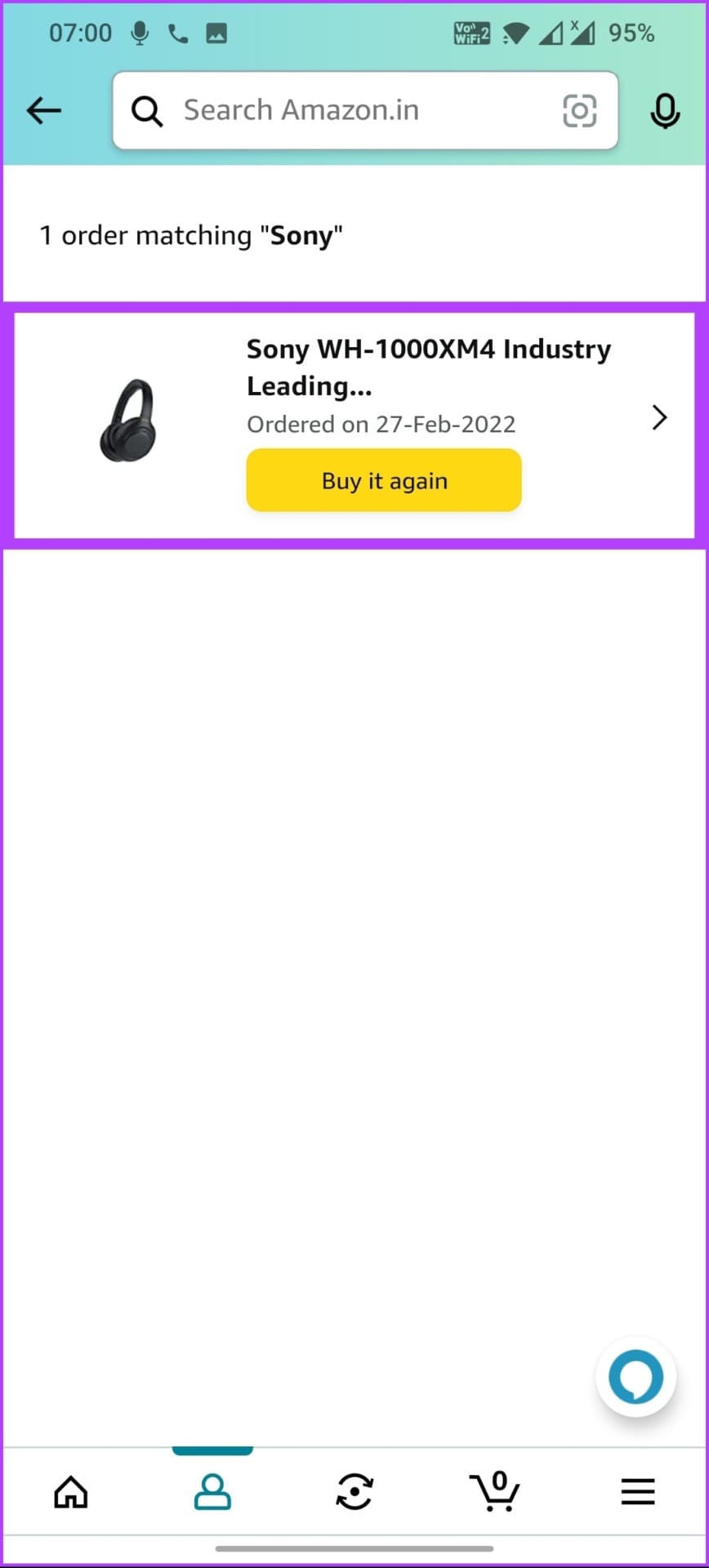 Click the search result