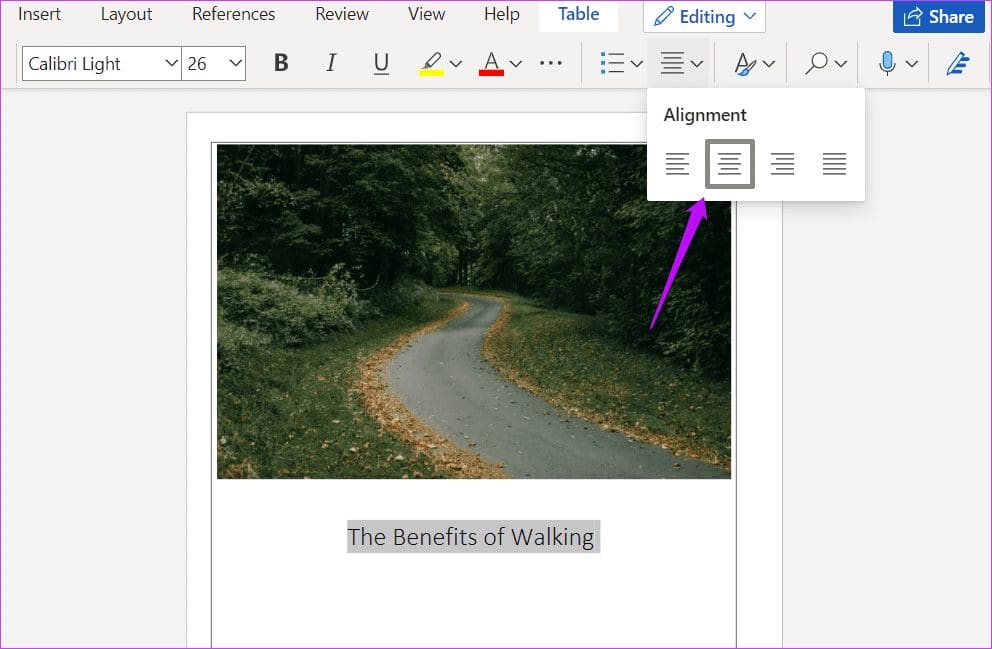 How to Make a Cover Page on Microsoft Word Online 5