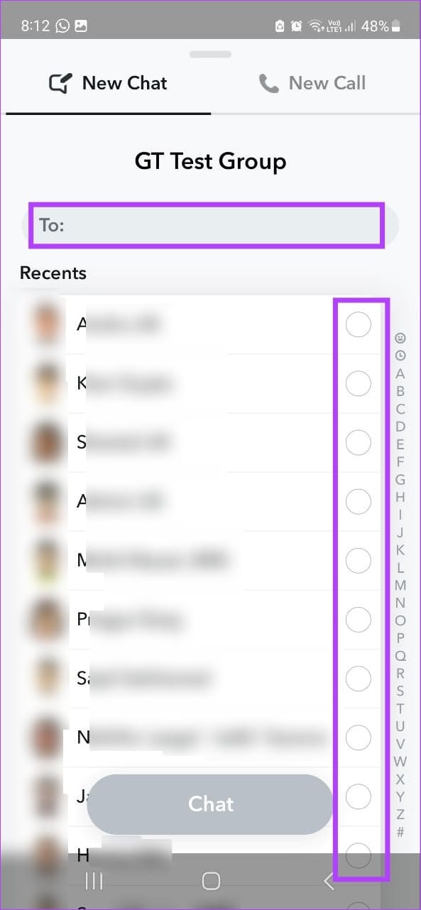 Search and add friends