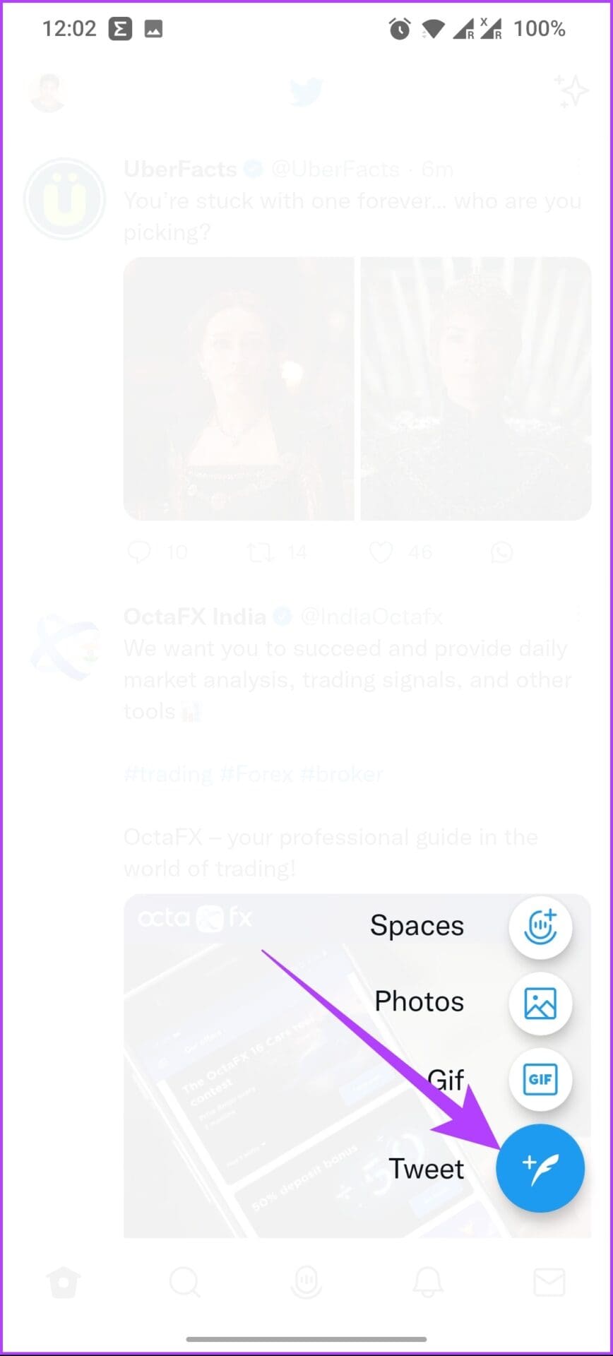 Click on Compose