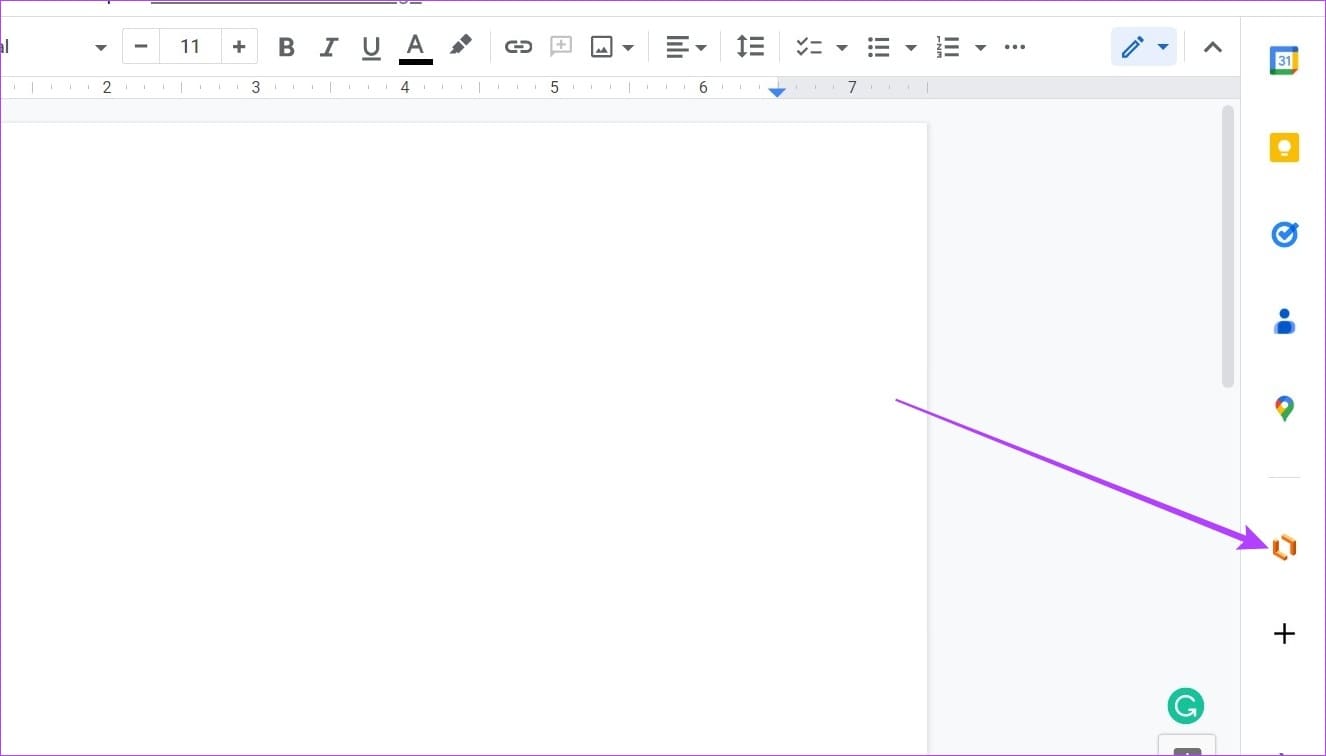 Click on the Lucidchart icon