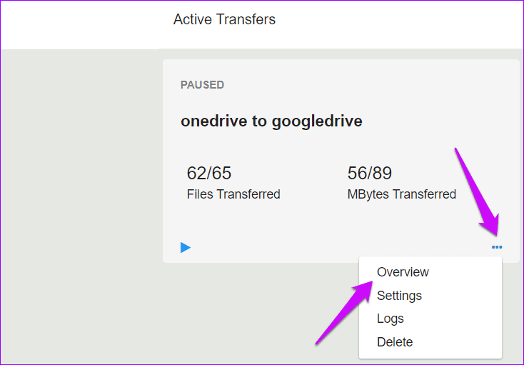 How to Move Files Between Google Drive One Drive and Dropbox Using Move Bot 5