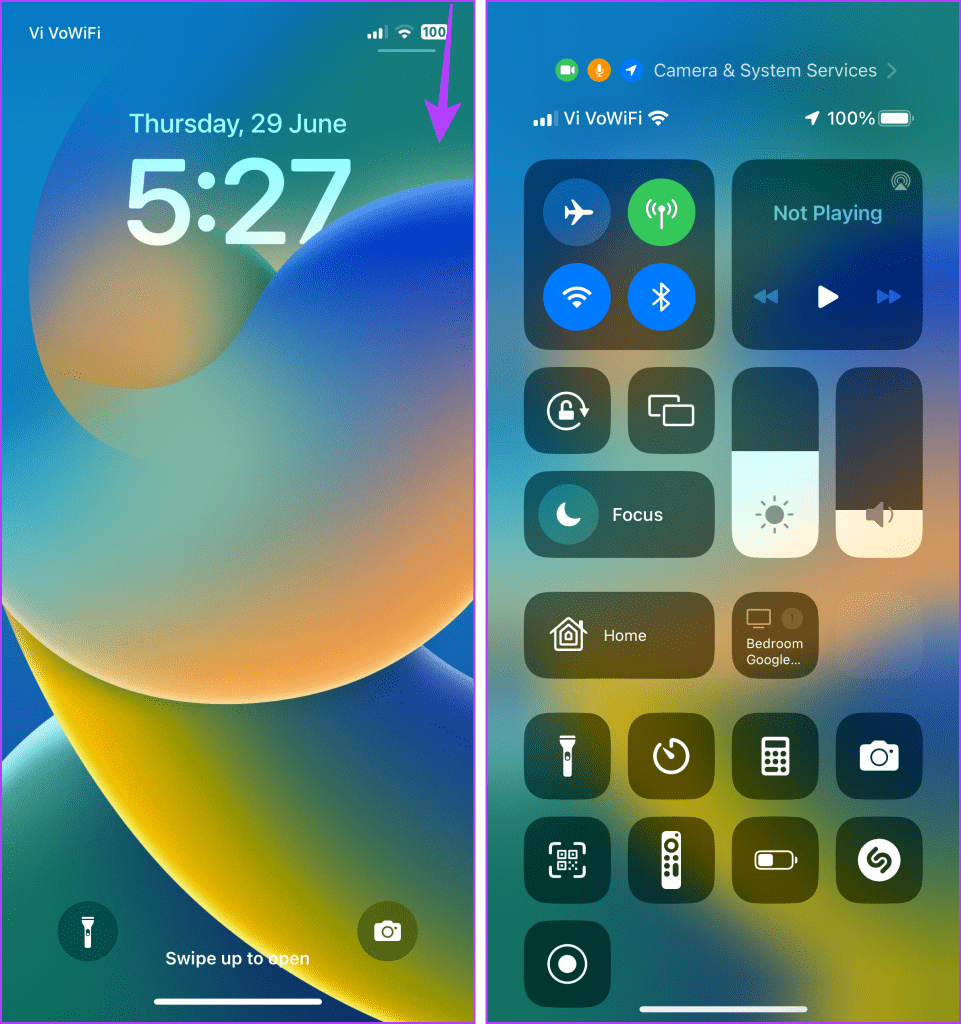 How to Open Control Center on iPhone