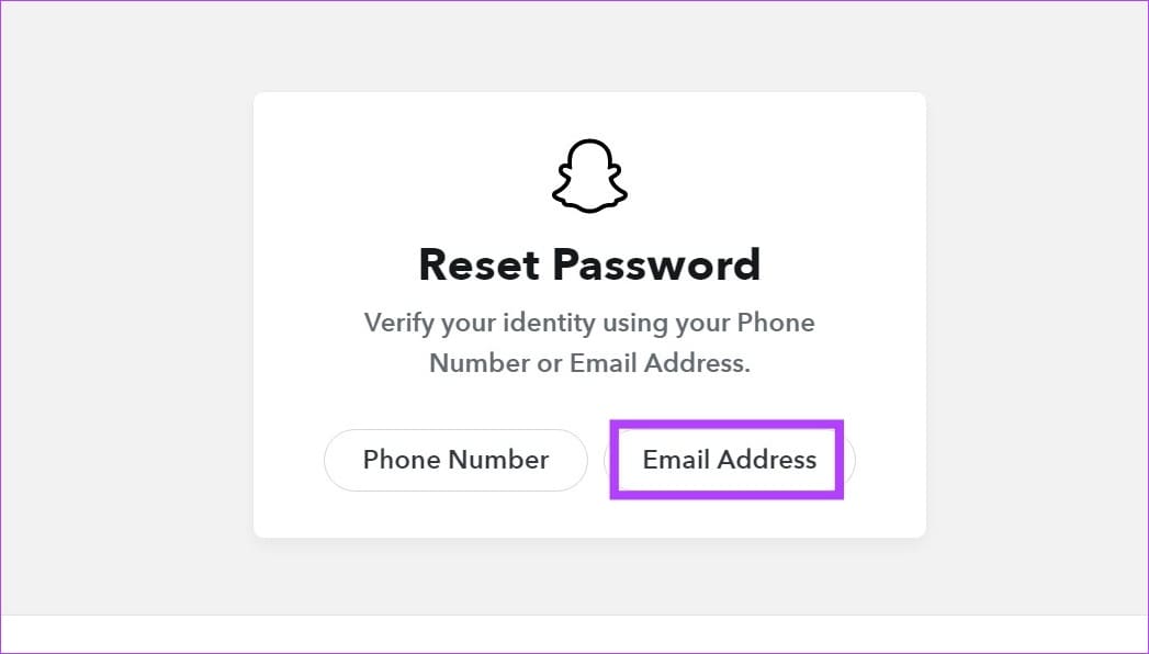 Select the option you want to use