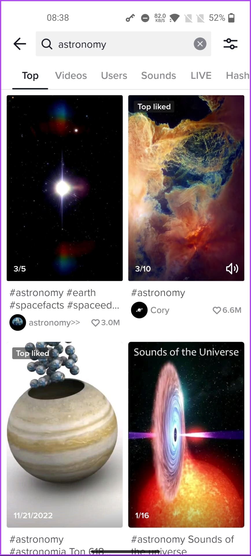 go through the videos